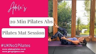 20Minute Ab Pilates Workout No Equipment Needed UKNo1Pilates [upl. by Wallas]