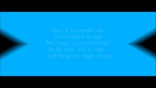 Tough All Over  Gary Allan Lyrics On Screen [upl. by Naened794]