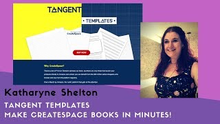 CreateSpace books in minutes with Tangent Templates [upl. by Atsedom]