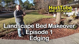 Landscape Bed Makeover Episode 1  Edging [upl. by Lynus]