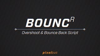 UPDATED Free Overshoot amp Bounce Back After Effects Script [upl. by Yar630]