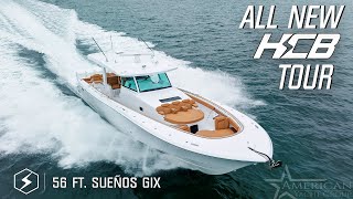 The NEW HCB Yachts 56 Sueños GIX Tour  American Yacht Group [upl. by Meaghan]