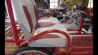 Part 19 of 29  PVC 4Wheel Cycle  How to Install The Seats and Seat Frame [upl. by Rima634]