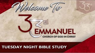 Emmanuel COGIC Tuesday Night Bible 070924 Bishop Uleses C Henderson Jr [upl. by Kato290]