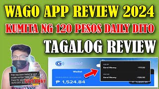 WAGO APP  KUMITA NG 120 PESOS GCASH DAILY SA BAGONG INVESTMENT  STILL PAYING  TAGALOG REVIEW [upl. by Naira]