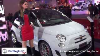 Fiat Abarth 500 At Auto Expo 2014 [upl. by Mortensen]