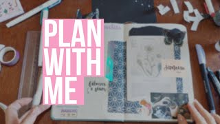 planeje janeiro comigo bujo monthly spread [upl. by Anez806]