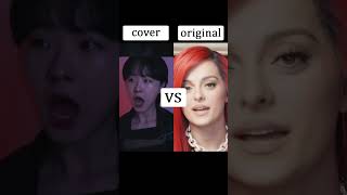 Hey mama 😱 COVER vs ORIGINAL 😱 shorts viral cover versus original music beberexha heymama [upl. by Sikleb829]