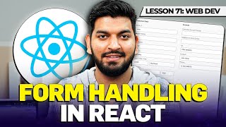 React Hook Form in 1 Video [upl. by Tenaej]