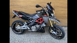 Pure Sound Aprilia Dorsoduro 750 Factory 2010 Roadsitalia Carbon exhaust  no DB [upl. by Ginder]