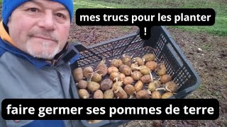 Comment faire germer les pommes de terre  quand les planter [upl. by Mercer]