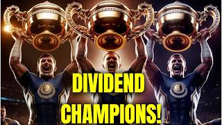 3 DIVIDEND CHAMPIONS DA PAURA  NON NE PARLA NESSUNO [upl. by Llessur]