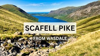 Scafell Pike from Wasdale  The Easy and Most Popular Route [upl. by Novak]