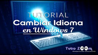 Cambiar Idioma en Windows 7 Starter Home Basic Home Premium Profesional [upl. by Eanahc33]