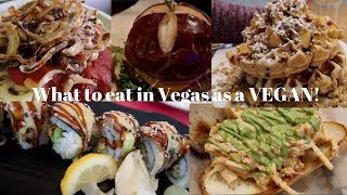 What I Ate In Las Vegas  Vegan Edition [upl. by Artaed]