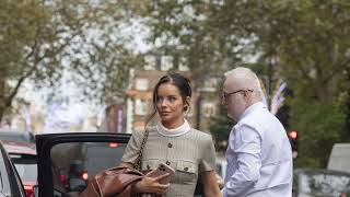 Maura Higgins Enjoys Lunch at Claridges in London [upl. by Sidonius]