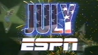 1991 ESPN July PROMO amp COMMERCIALS Part 1  SportsCenter  Baseball Tonight [upl. by Chick321]