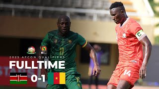 Kenya Vs Cameroon 0  1 Extended Goals amp Highlights  2024 match football afcon kenya [upl. by Kcirdled]