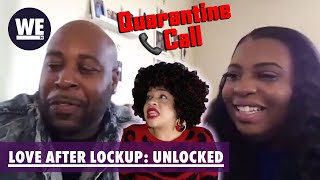 Andrea amp Lamar Reveal How They Fell in Love 🥰Lockup Unlocked Quarantine Calls [upl. by Stargell]