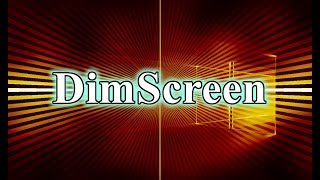 DIMSCREEN — ИЗМЕНЕНИЕ ЯРКОСТИ ЭКРАНА В WINDOWS [upl. by Nellad361]