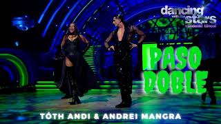 Tóth Andi amp Andrei Mangra  Paso doble DWTS 26adás AUDIO [upl. by Oicirtap110]