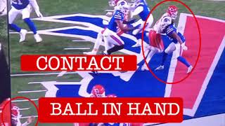 🏈NFL BUFFALO BILLS vs KC CHIEFS REFs LATE FLAG AT KEY MOMENT [upl. by Secundas586]