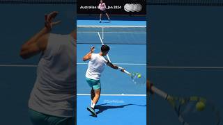 Carlos Alcaraz’s Forehand Evolution 2024 in Slow Motion [upl. by Eugenius]