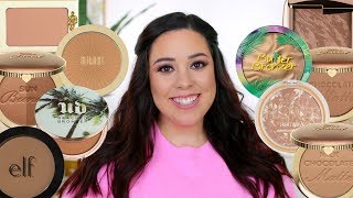 RANKING ALL OF MY BRONZERS FROM WORST TO BEST  A QUICK DECLUTTER [upl. by Thanh307]