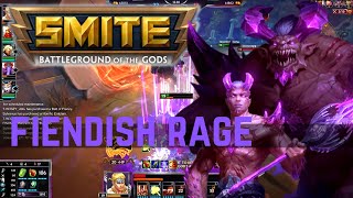 Fiendish Rage Cu Chulainn Skin  SMITE  Arena Madness PC [upl. by Kowtko316]