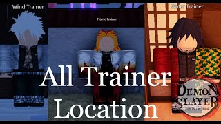 ROBLOX Wisteria  All Trainer Location  Guide [upl. by Ahsain]