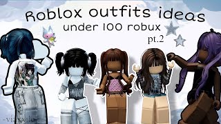 Roblox outfits ideas under 100 robux  TikTok compilations [upl. by Goldfarb]