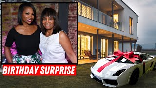 At 48 Kandi Burrus GIVES Luxrury Surprise Gift For Mom Birthday [upl. by Torruella]