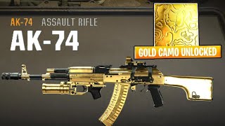 How to Unlock Gold Camo for the AK74 in BlackOps 6  Fastest Method amp Tips [upl. by Britt]