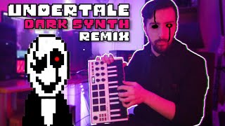 Undertale OST  Gasters Theme  Dark Synth Remix [upl. by Mozelle]