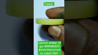 Carrom striker 15 gm 8999480570 vidarbhacarrom by nilesh Patil [upl. by Imarej]