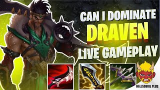 CAN I DOMINATE WITH Draven In Wild Rift  Wild Rift HellsDevil Plus Gameplay [upl. by Ayana]