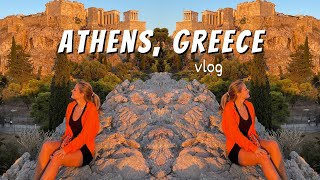 Solo Travel In Athens Greece  Travel Vlog [upl. by Ienttirb]