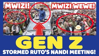 GEN Z Stormed Rutos NANDI VISIT Forcing The VISIT To END ABRUPTLY And In MYSTERY [upl. by Warder997]