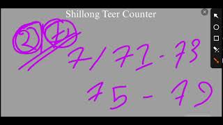 22102024 Shillong Teer counter Kashi Hills Shillong Teer Common number [upl. by Gilly714]