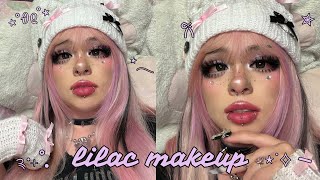 glowy cooltoned doll makeup ⟡૮ ྀི◞ ⸝⸝ ◟ ྀིა [upl. by Roach60]