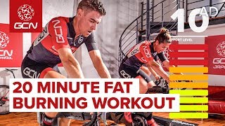 20 Minute Fat Burning Workout  High Intensity Interval Training [upl. by Refannej]