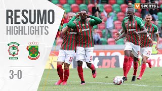 Highlights  Resumo Marítimo 30 Paços de Ferreira Liga 1920 21 [upl. by Aseena]