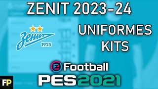 PES 2021  Uniformeskits Zenit 2324 Xbox [upl. by Dawson]