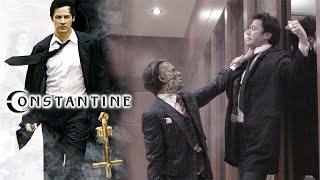 Constantine 2005  Constantine vs Gabriel Scene 79  Movieclips [upl. by Yraunaj]