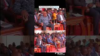 President RUTO and UHURU KENYATTA sing at EMBU [upl. by Einreb]