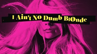 Avril Lavigne feat Nicki Minaj  Dumb Blonde Lyric Video [upl. by Yrekaz633]