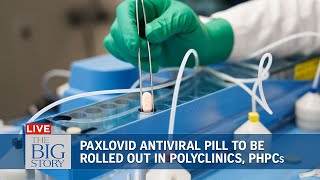 New Covid19 antiviral pill to be rolled out in polyclinics PHPCs  THE BIG STORY [upl. by Leiuqese]