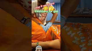 Treatment for gas chiropractic chiropractor physiotherapy doctor youtubeshorts [upl. by Marysa582]