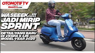 Semua Ubahan Yang Bikin Vespa S 125 iget 2020 Makin Digandrungi Anak Muda l Otomotif TV [upl. by Tharp496]