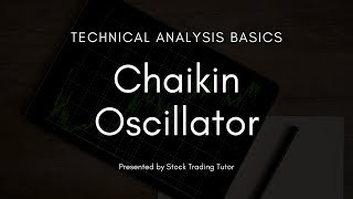 Chaikin Oscillator  Technical Analysis Basics NSENiftyTrading StrategyBSE [upl. by Maletta]